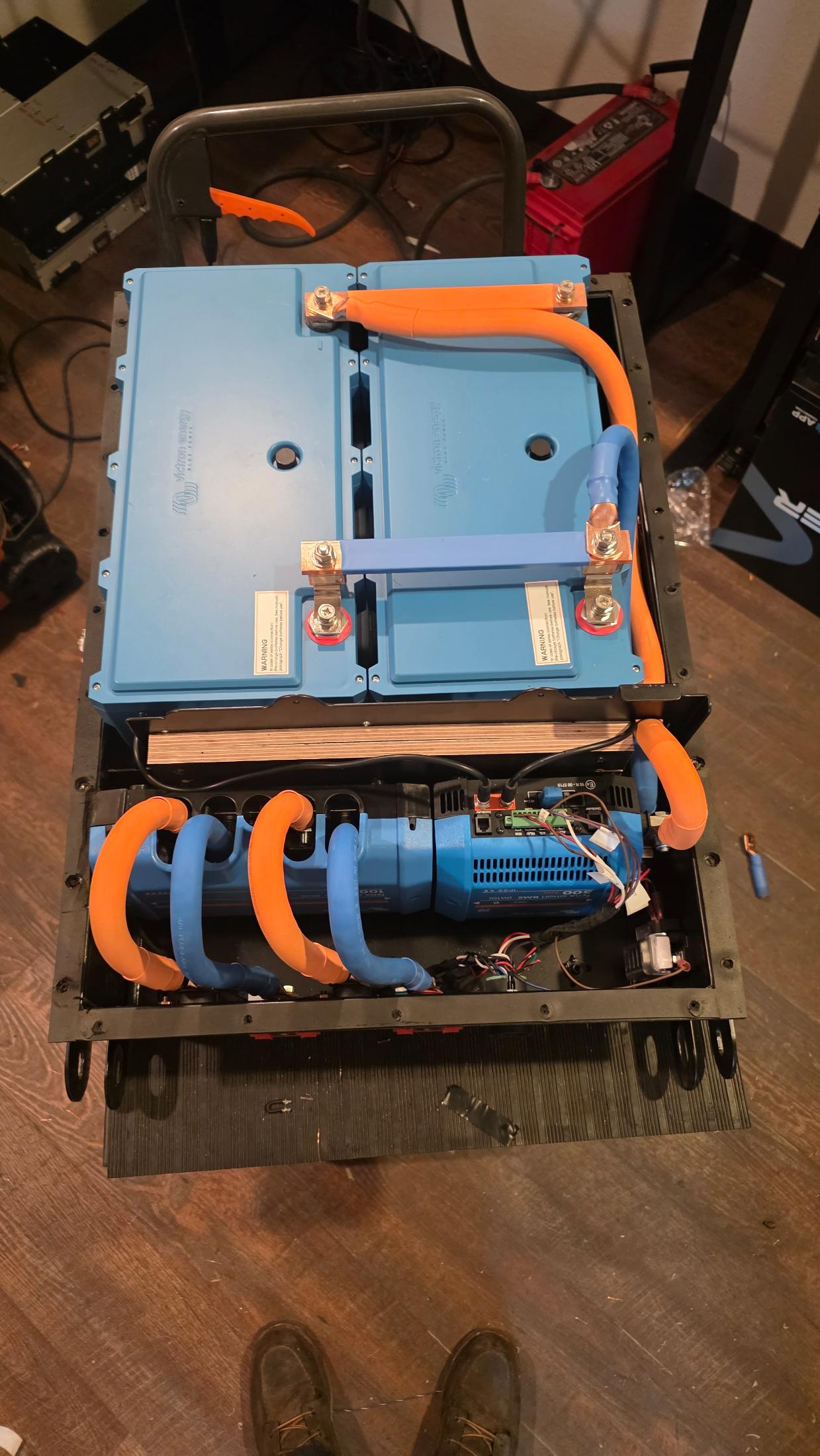 Class B van electrical system installation in Fresno